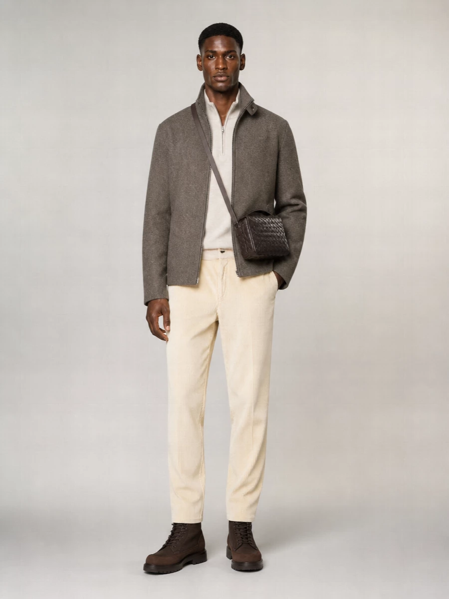 Brunello Cucinelli Wool Single-Breasted Full-Length Coat