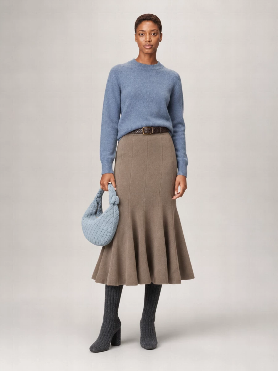 Bottega Veneta cashmere ribbed crew-neck sweater