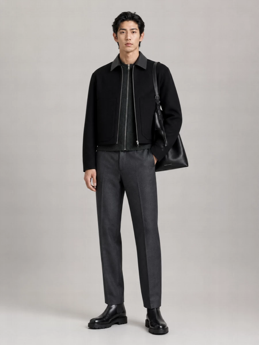 Givenchy Wool Single Breasted Coat