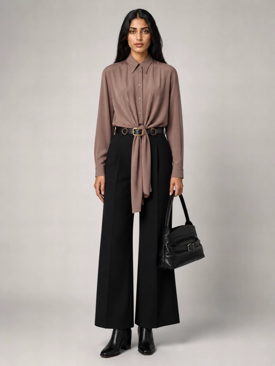 Moschino Wide-Leg Trousers