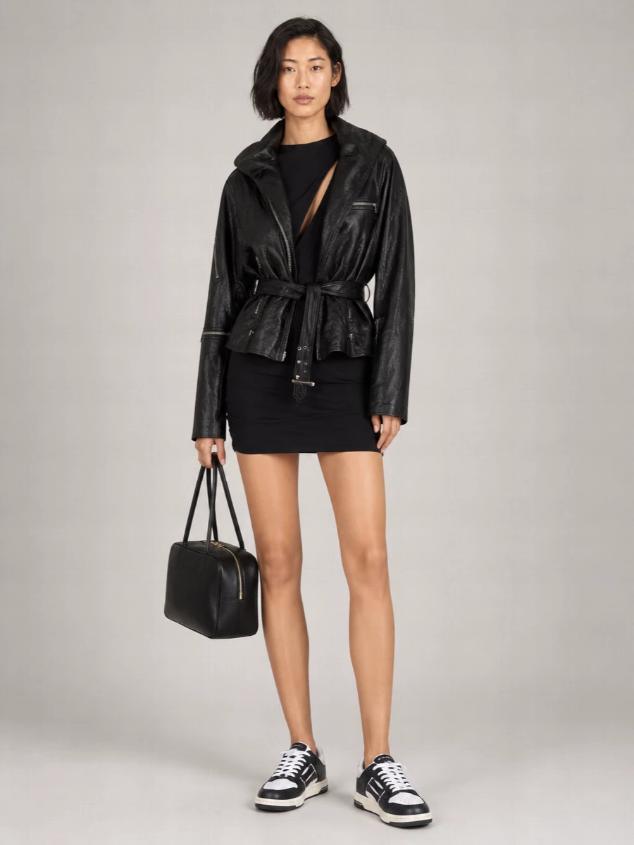 Miu Miu Beau Large Leather Shoulder Bag