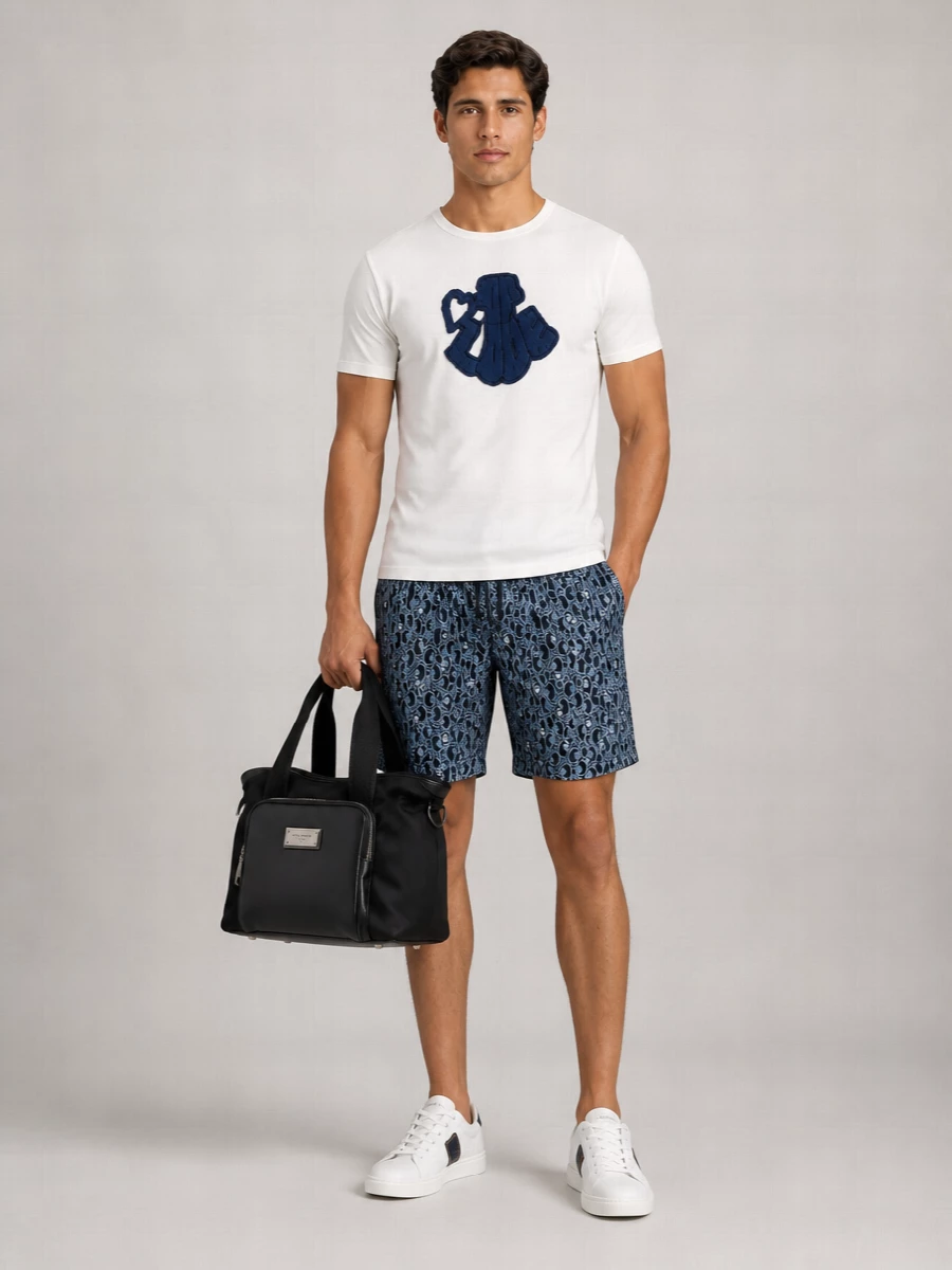 Dolce&Gabbana Cotton Logo-Print Short-Sleeve T-Shirt