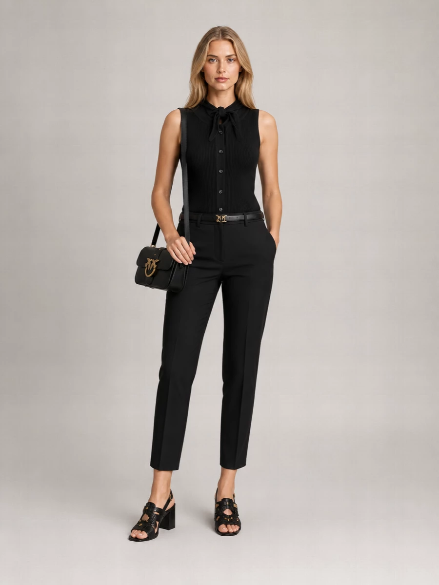 Pinko Love Bag Mini Leather Crossbody Bag