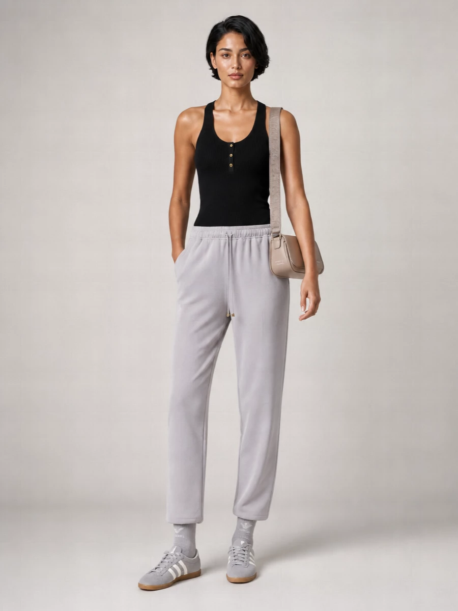 Elisabetta Franchi Acetate Blend Track Pants