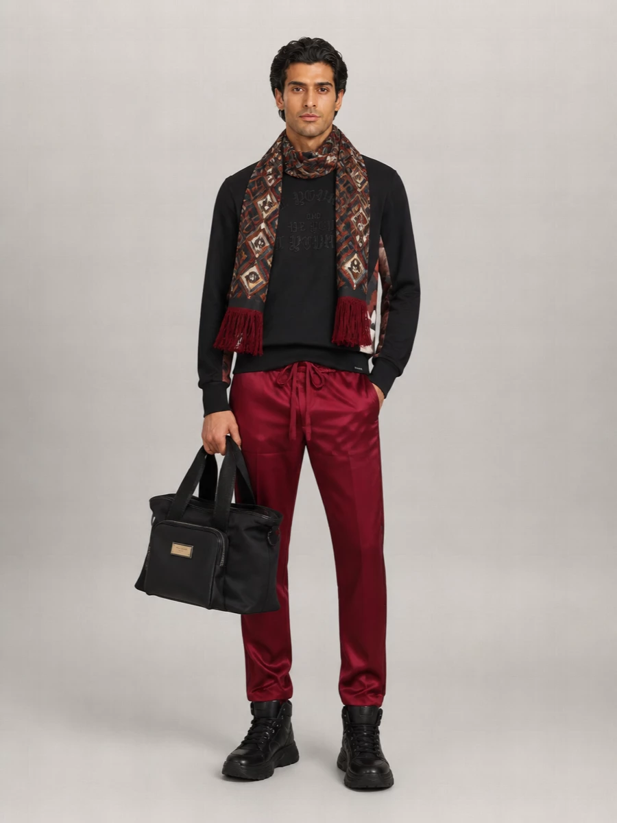 Dolce&Gabbana Cotton Embroidered Crew Neck Sweatshirt