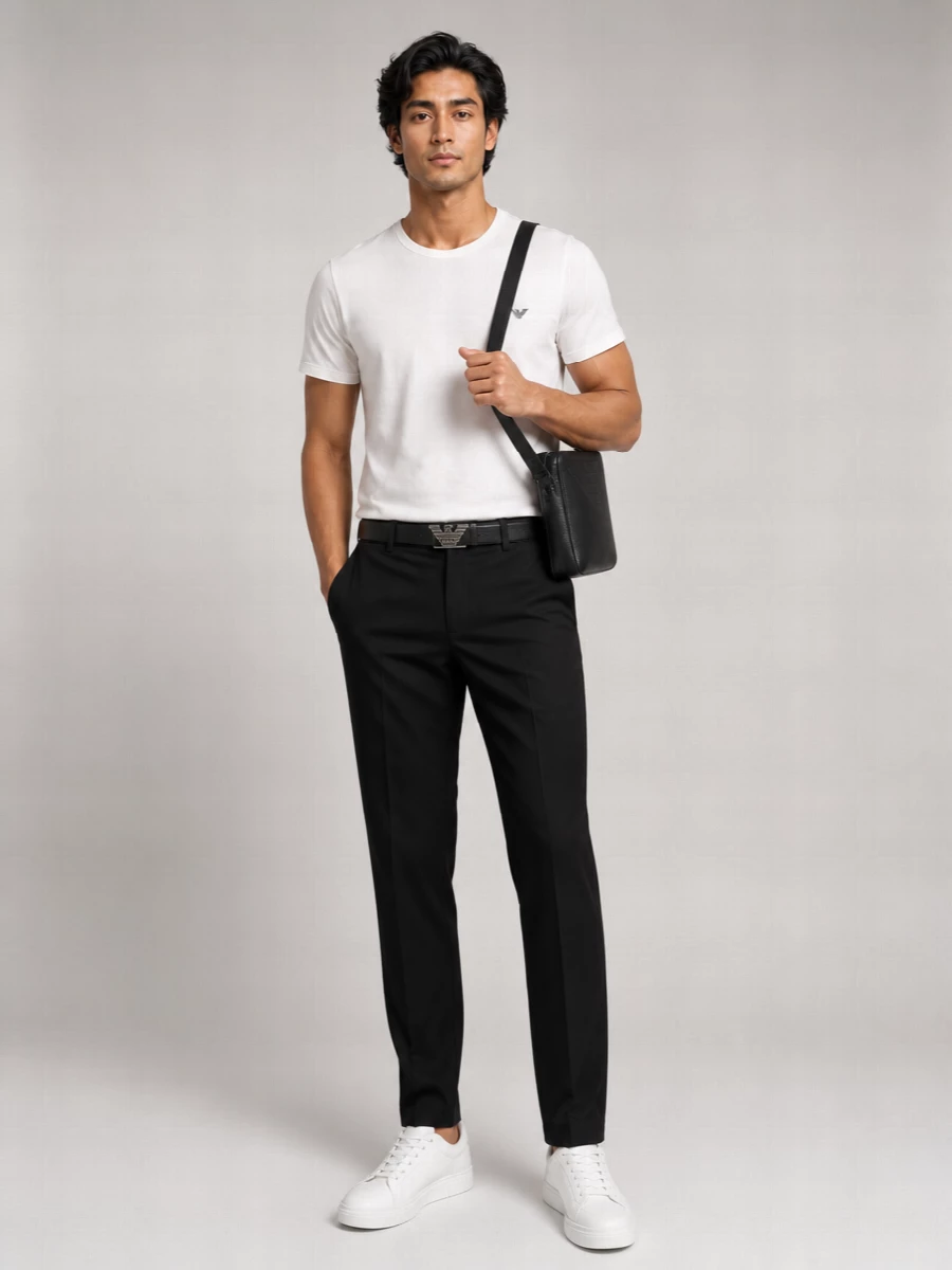 Emporio Armani Stretch Cotton T-Shirt