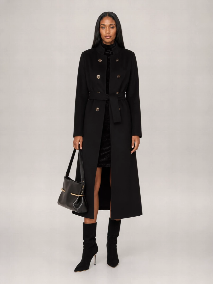 Valentino Garavani Cashmere Double-Breasted Coat
