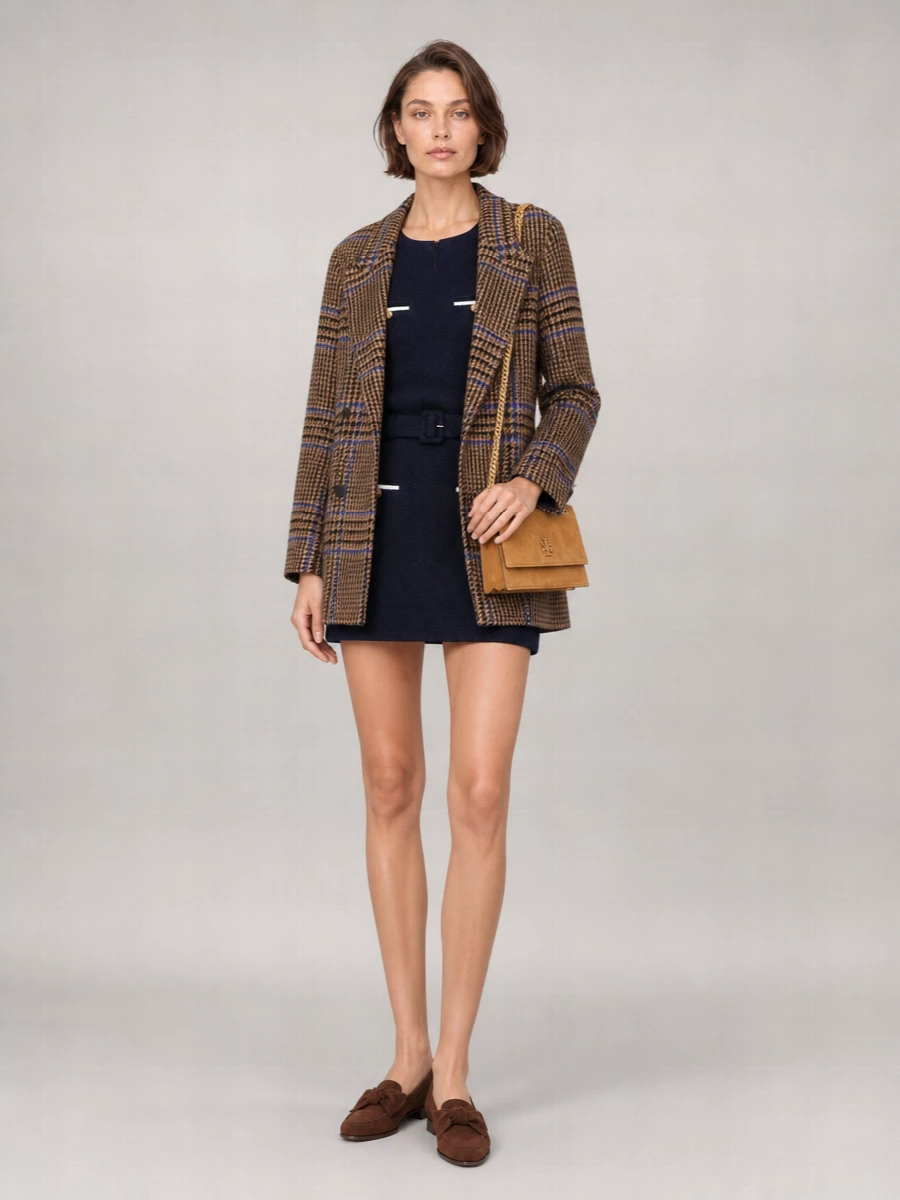 Tory Burch Kira Mini Suede Cross-Body Bag