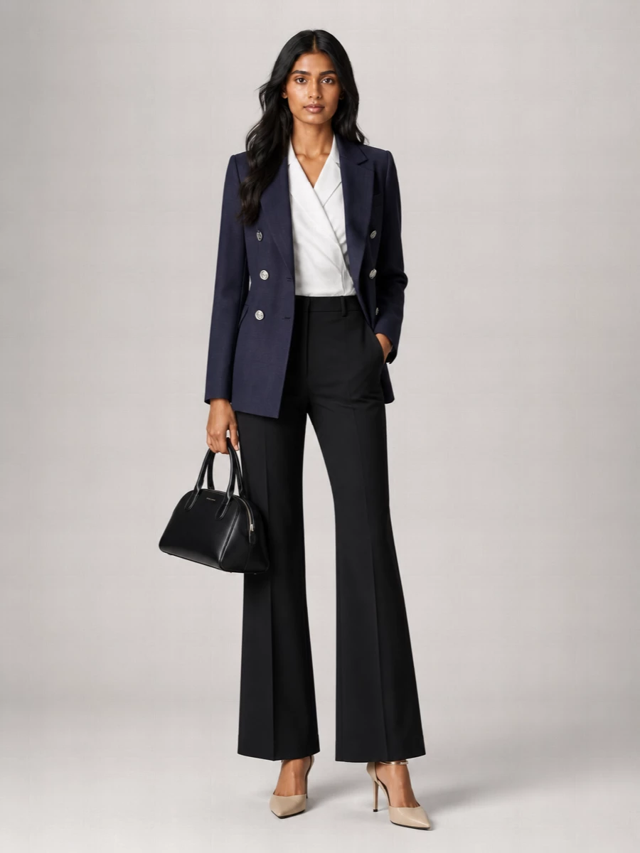 Givenchy Wool Double-Breasted Blazer