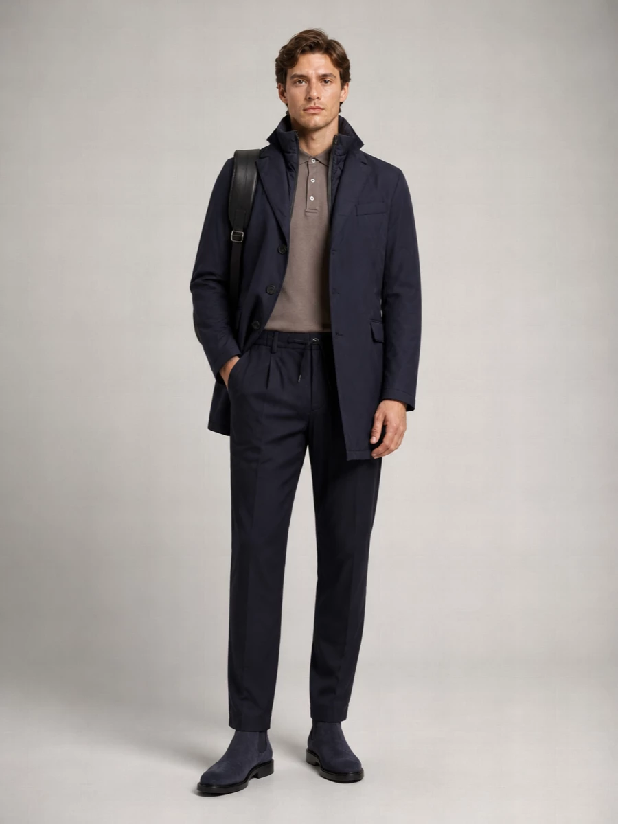 Herno Single Breasted Coat