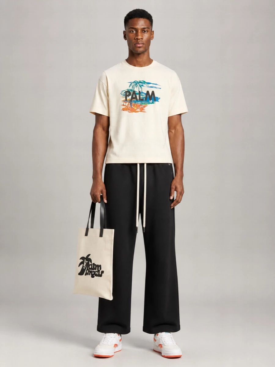 Palm Angels Leather Low-Top Sneakers