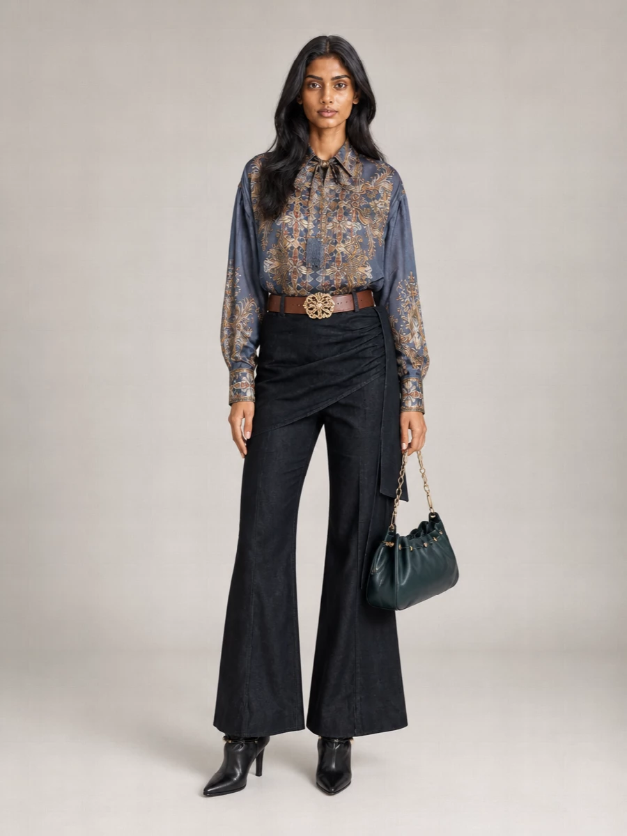 Zimmermann flared denim jeans
