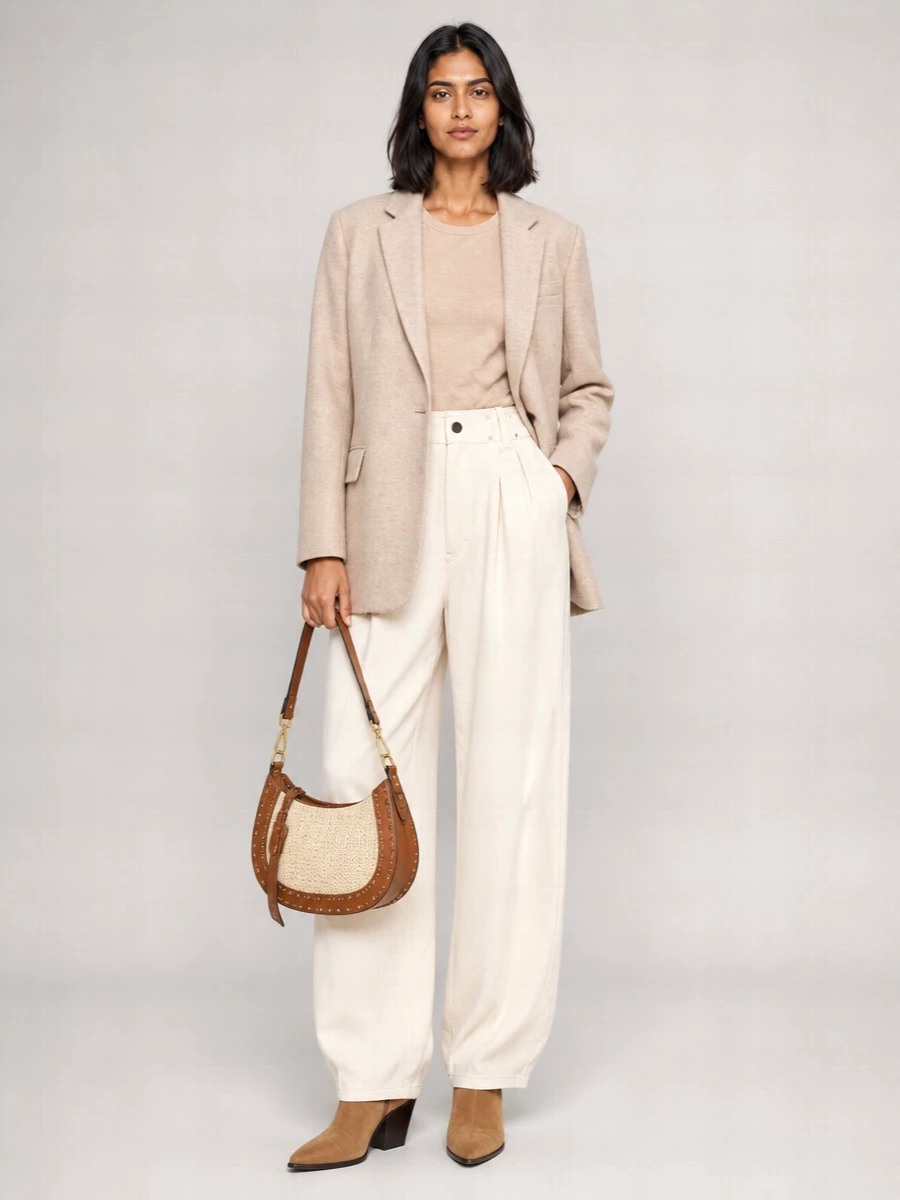 Isabel Marant Etoile Wool Single-Breasted Blazer