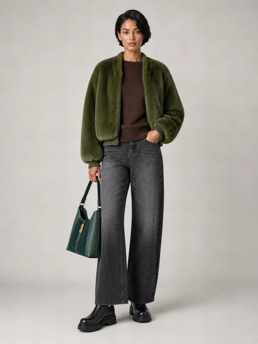 Furla Medium Leather Shoulder Bag