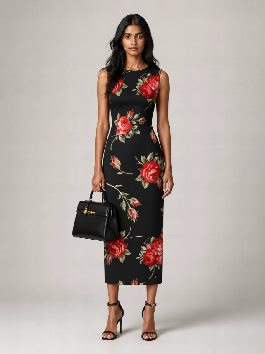 Dolce&Gabbana Leather Marlene Handbag