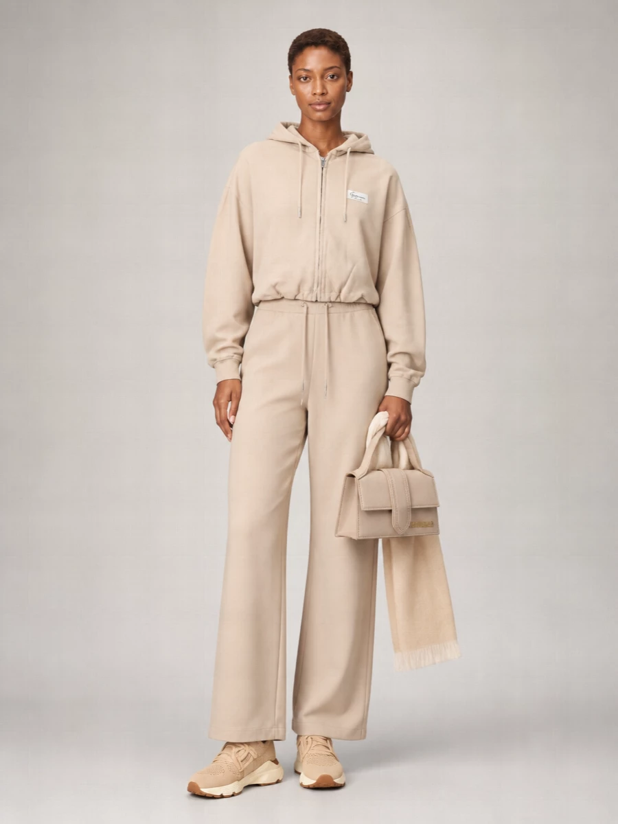Jacquemus Cotton Oversized Zip Hoodie
