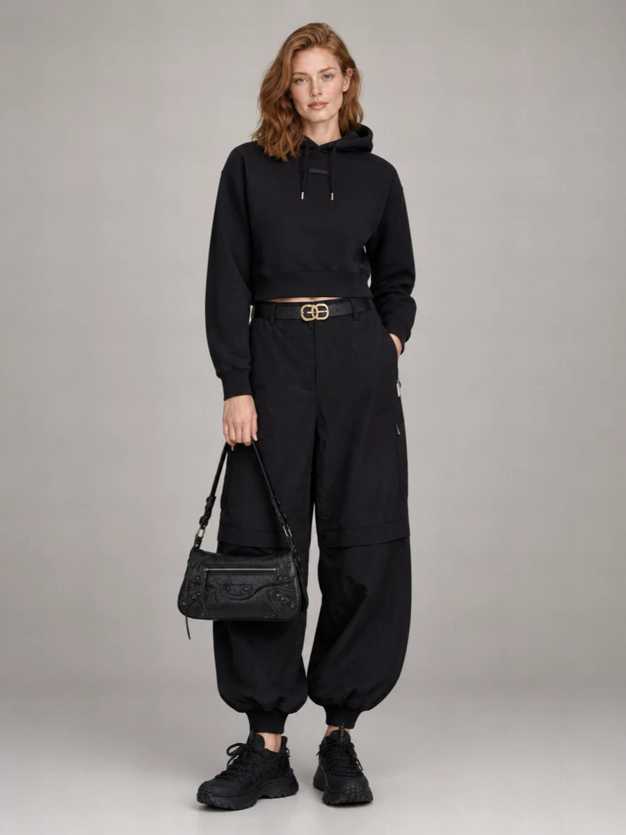 Jacquemus High-Rise Cargo Track Pants