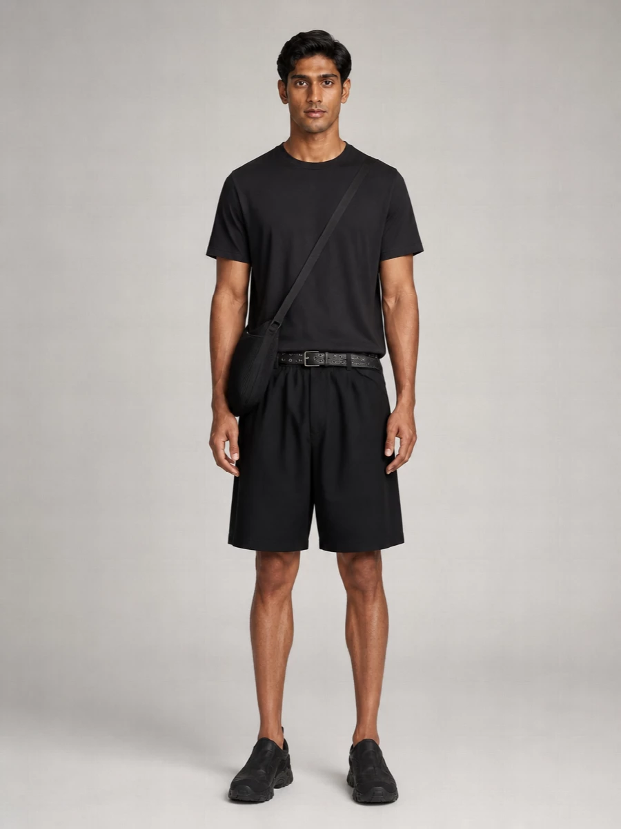 Our Legacy Relaxed-Fit Drop-Crotch Shorts