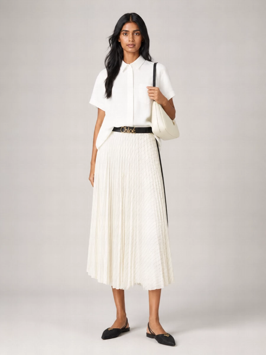 Sacai Pleated Skirt