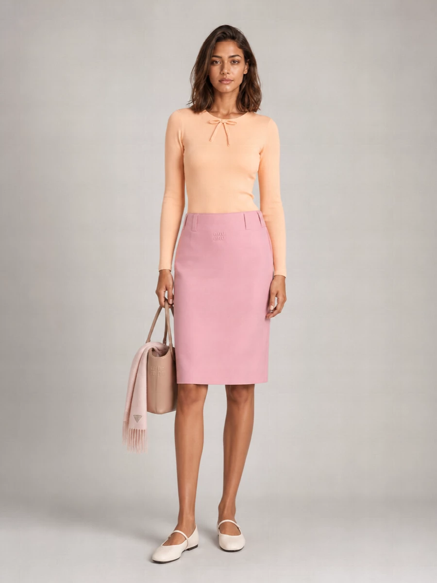 Miu Miu Ivy Leather Tote Bag