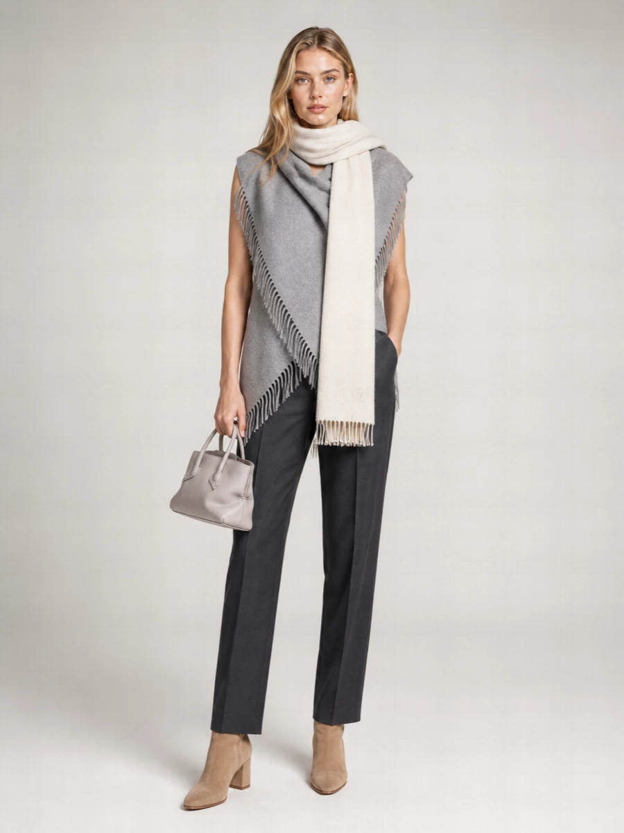 Fabiana Filippi Wool Cape