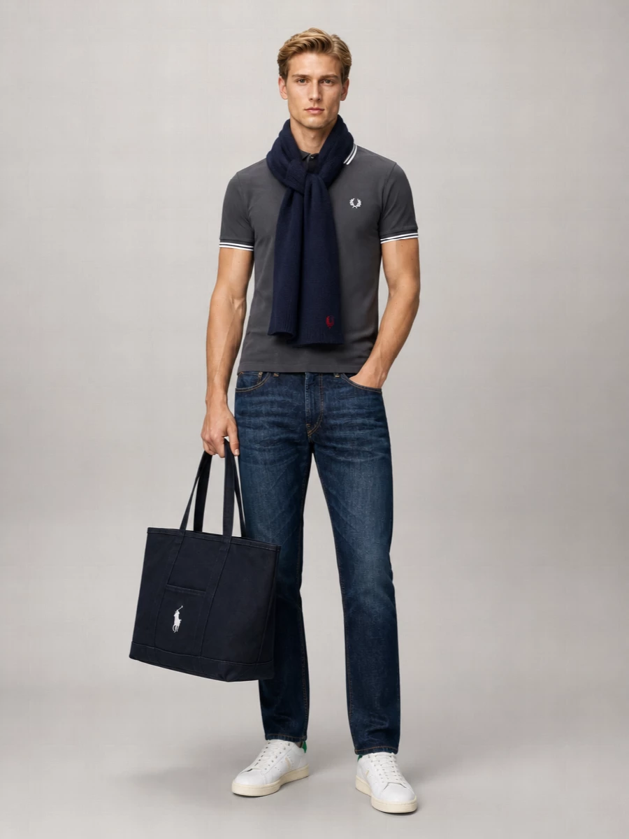 Fred Perry Twin Tipped Polo Shirt