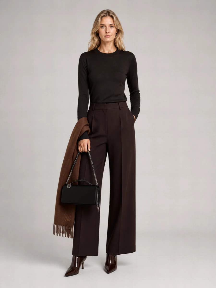 Stella Mccartney Ribbed Virgin Wool Sweater