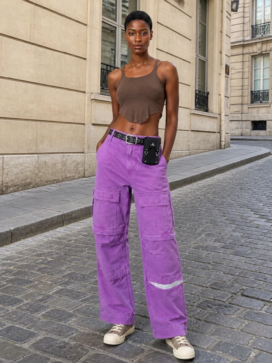 Darkpark cargo pants rick owens tank outfit