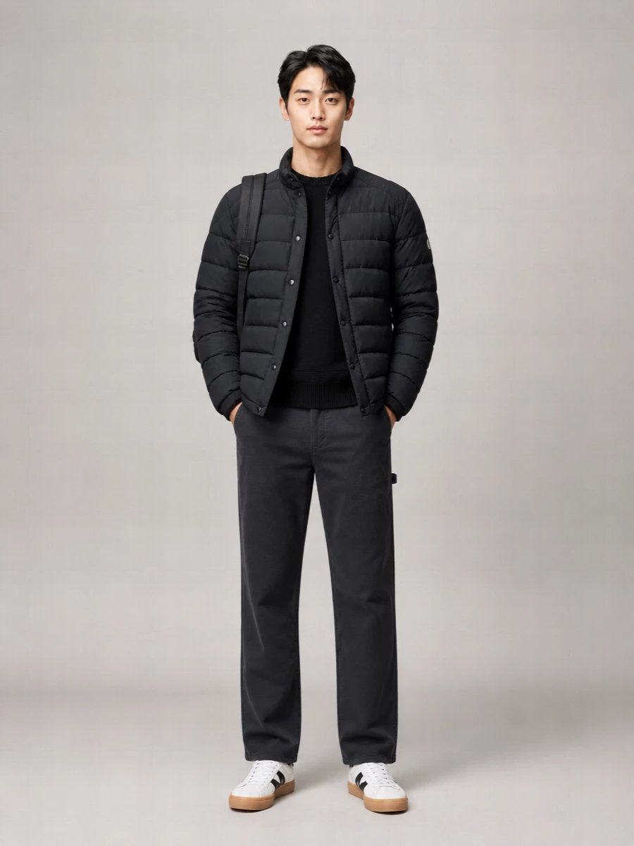 Moncler Down Quilted Puffer Jacket