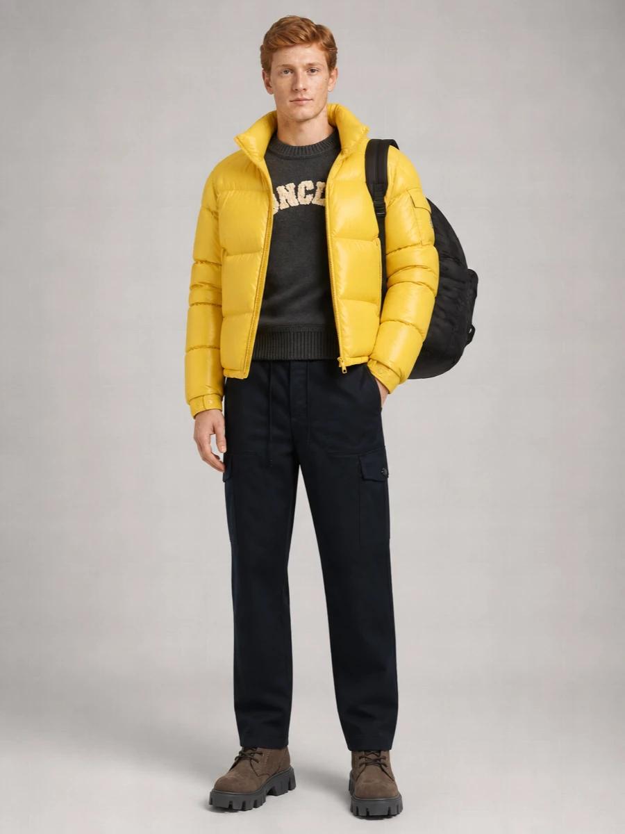 Moncler Quilted Down Puffer Jacket