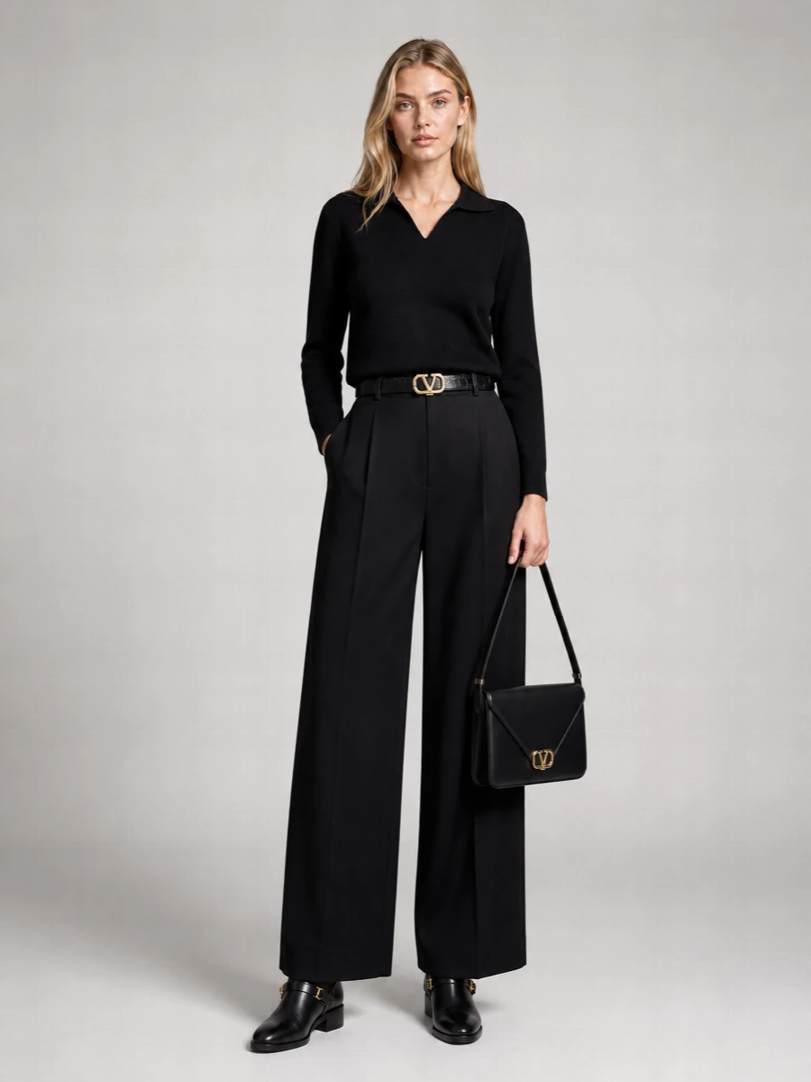 Valentino Garavani Cashmere Polo Jumper