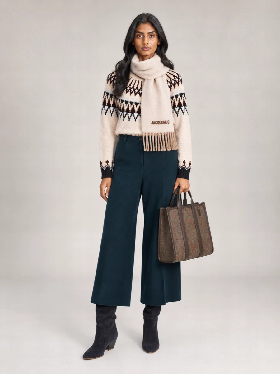 Forte Forte wool crewneck long-sleeve sweater
