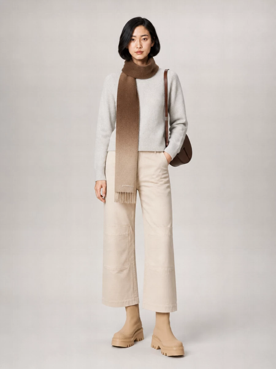 Parosh High-Rise Cotton Trousers