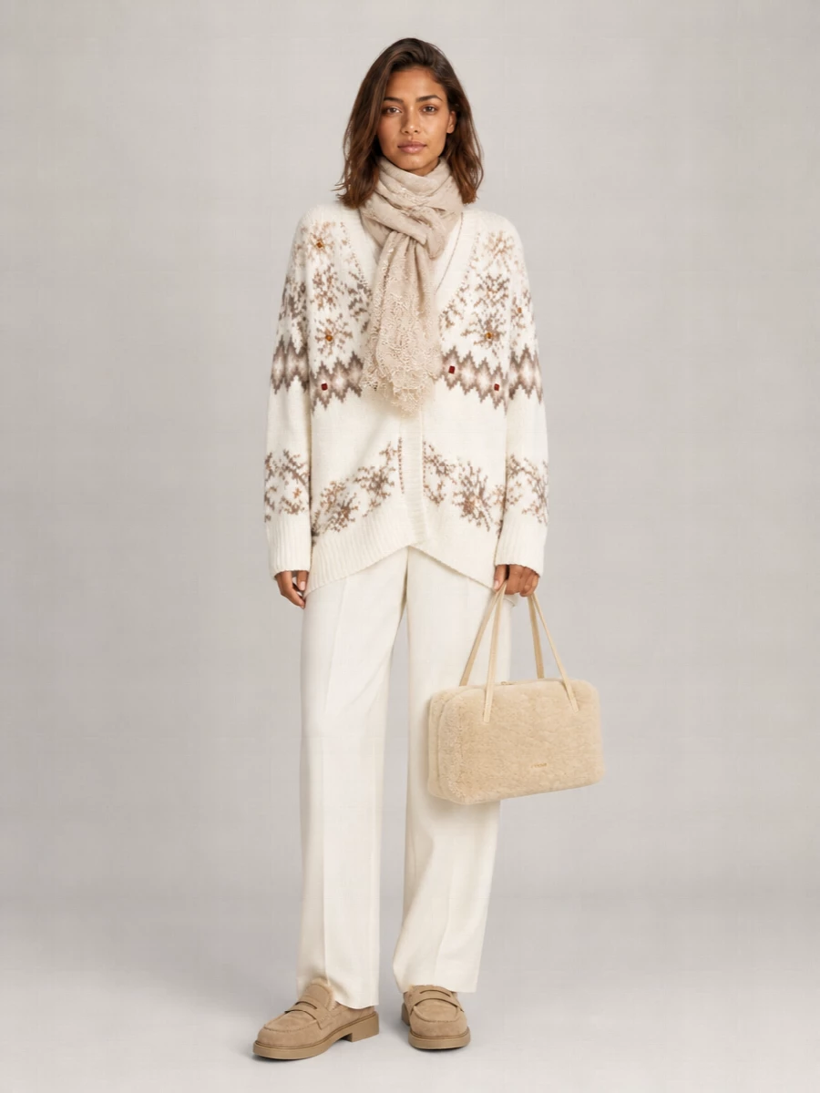 Fabiana Filippi silk cashmere wool bodysuit