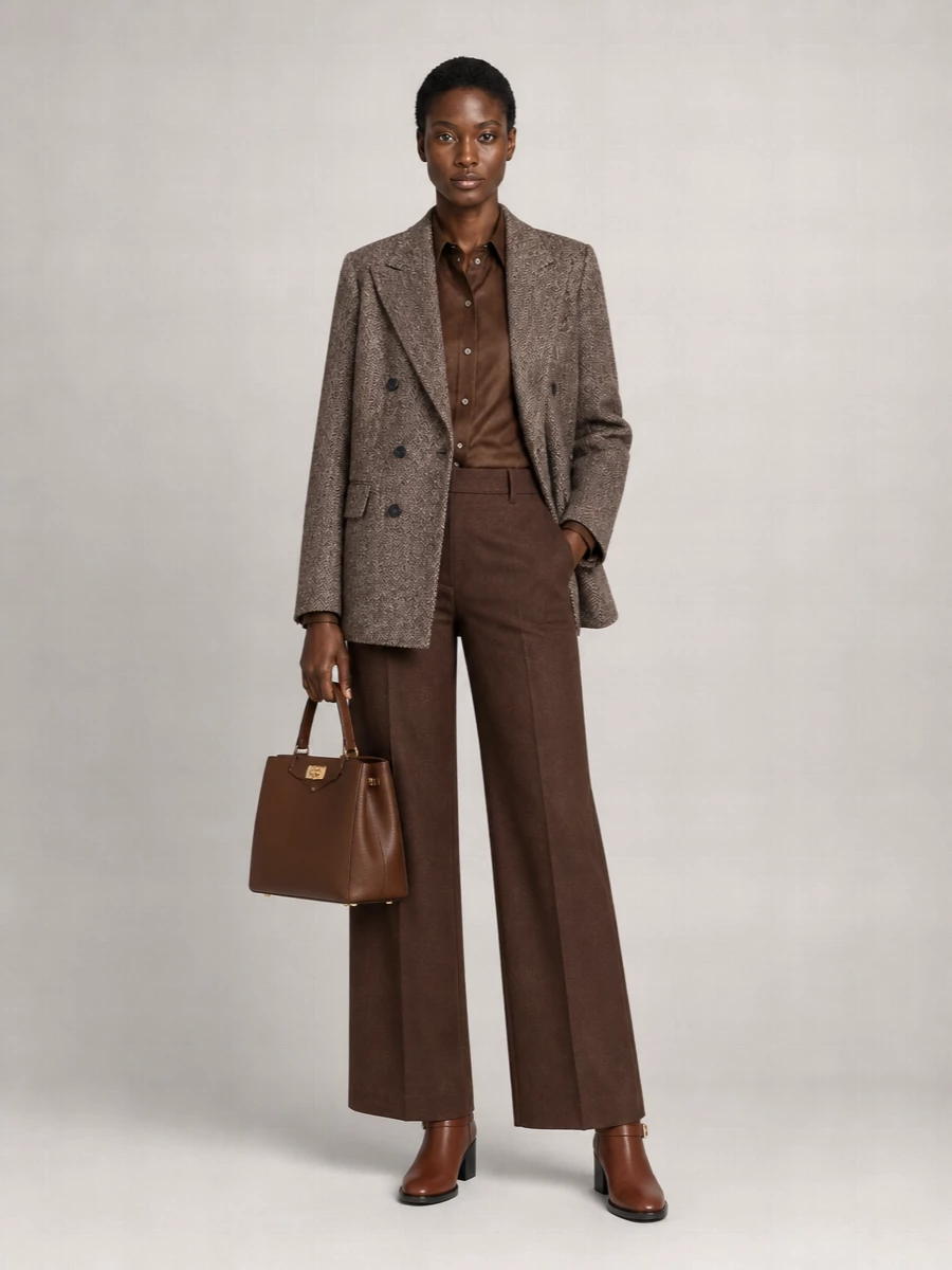 Paul Smith Wool Double-Breasted Coat