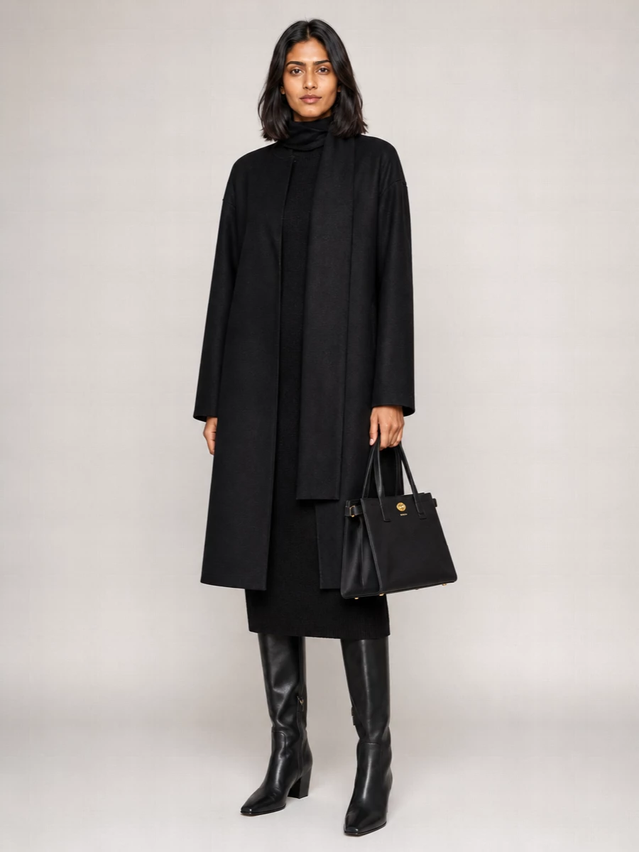 Harris Wharf London Cashmere Blend Coat