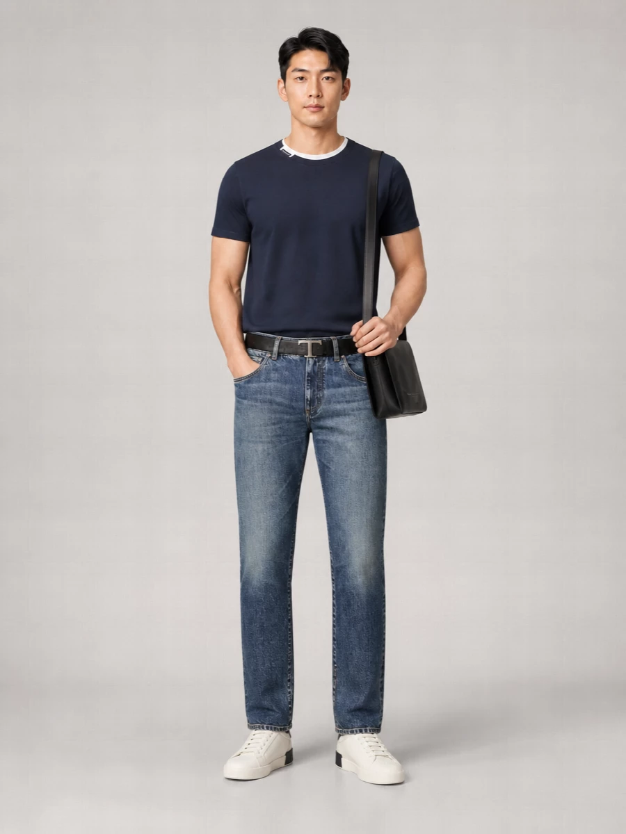 Dolce&Gabbana Cotton Crew-Neck Short-Sleeve T-Shirt