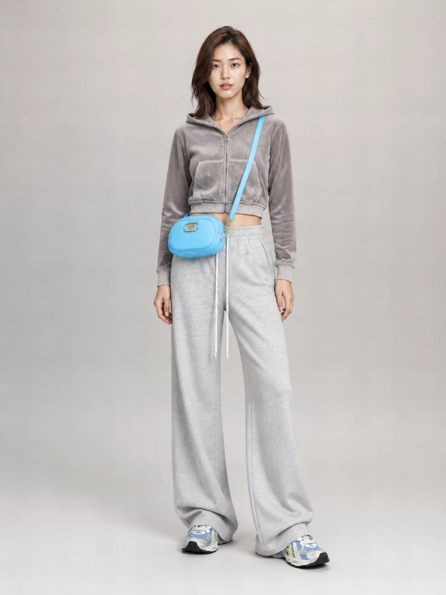 Mcm Mode Travia Leather Shoulder Bag
