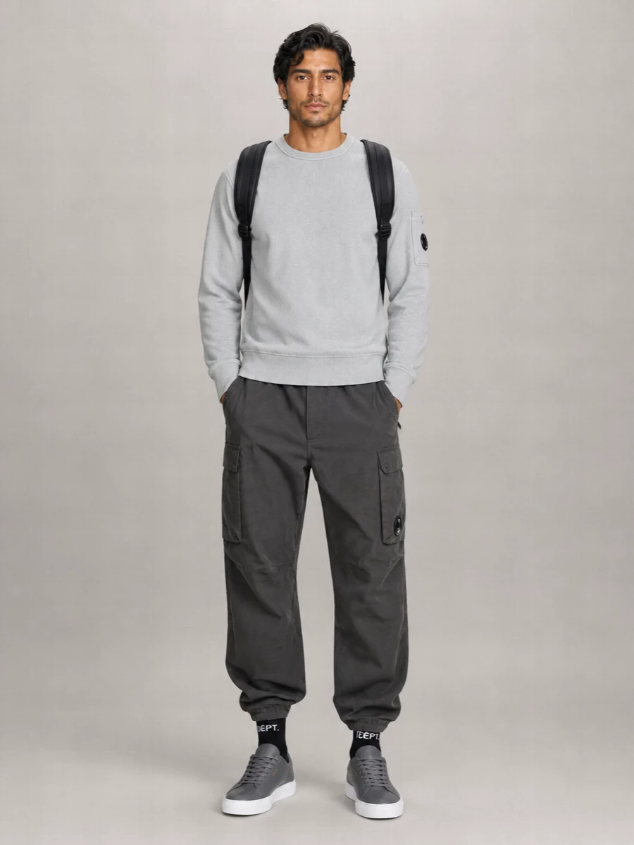 C.p. Company Cotton Crew Neck Sweatshirt