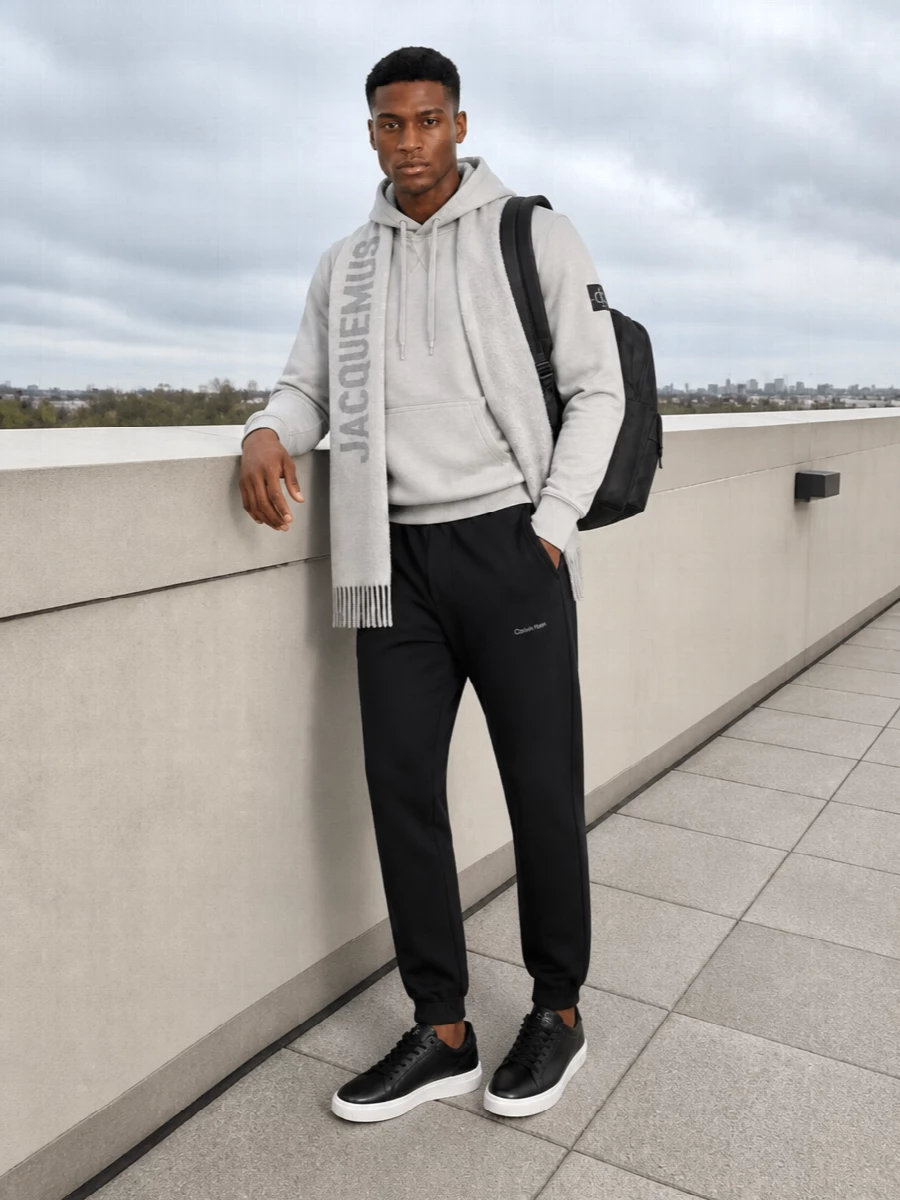 Calvin klein hoodie black joggers sneakers