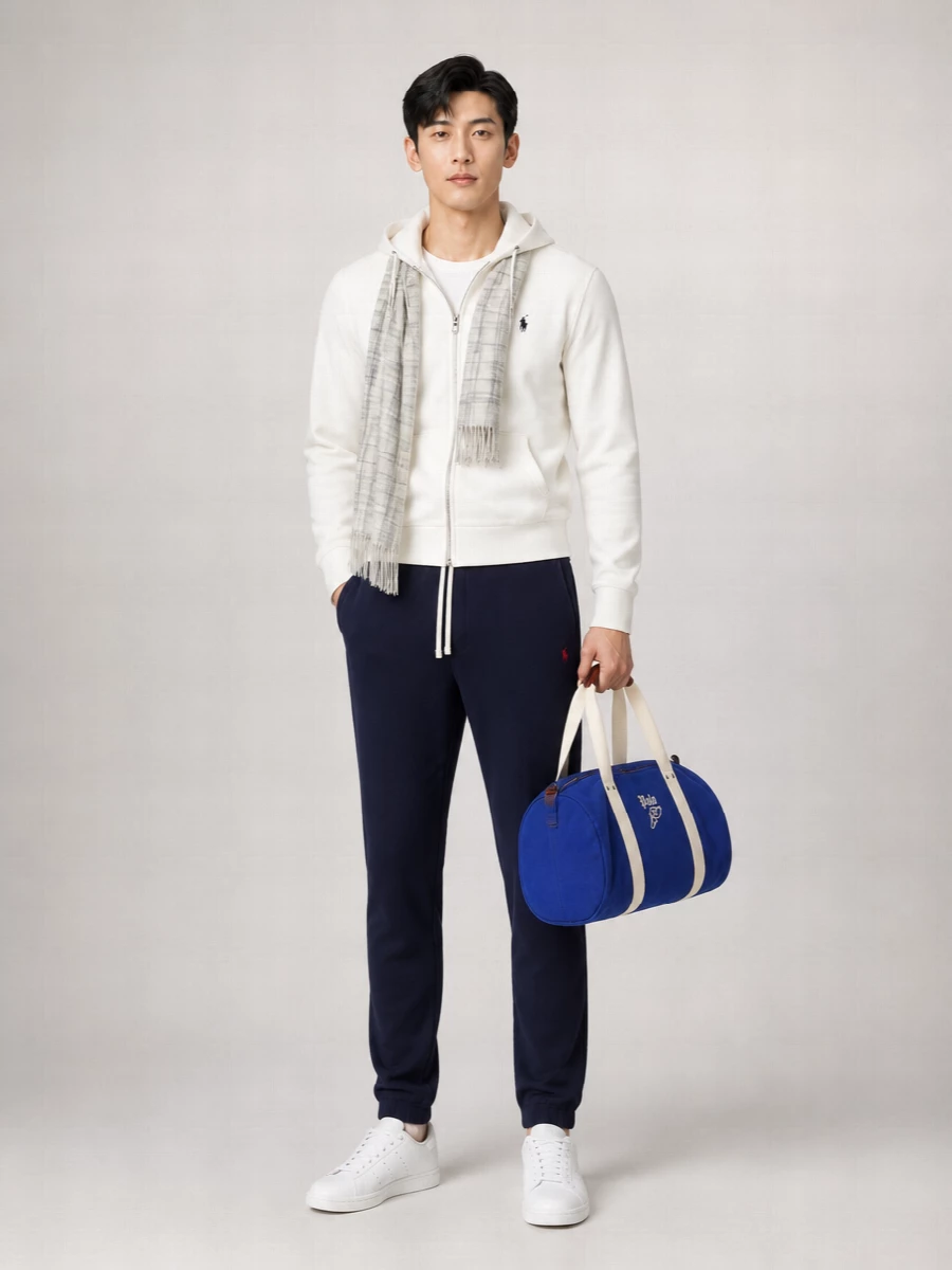 Polo Ralph Lauren Cotton Blend Zip Hoodie