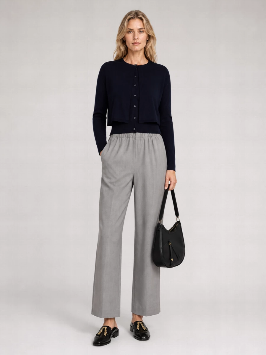 Loewe Leather Loafer Mules