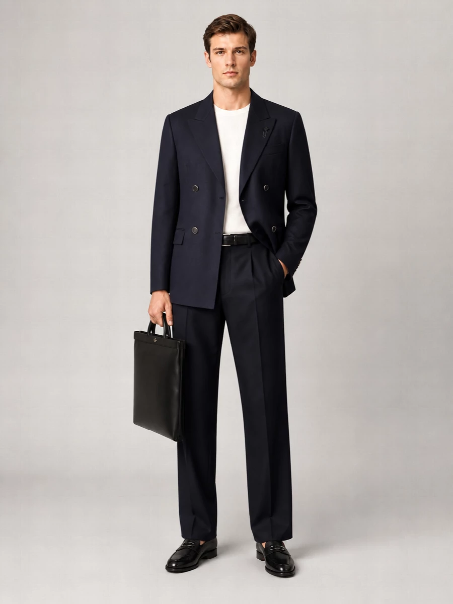 Lardini Virgin Wool Suit