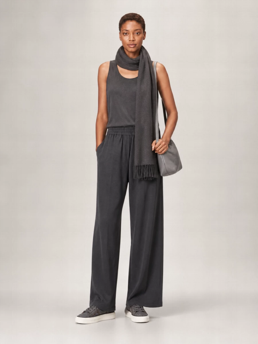 Brunello Cucinelli cashmere silk luminous knit tank top