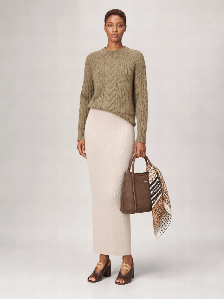Max Mara Cotton Oversized Crew-Neck Jumper