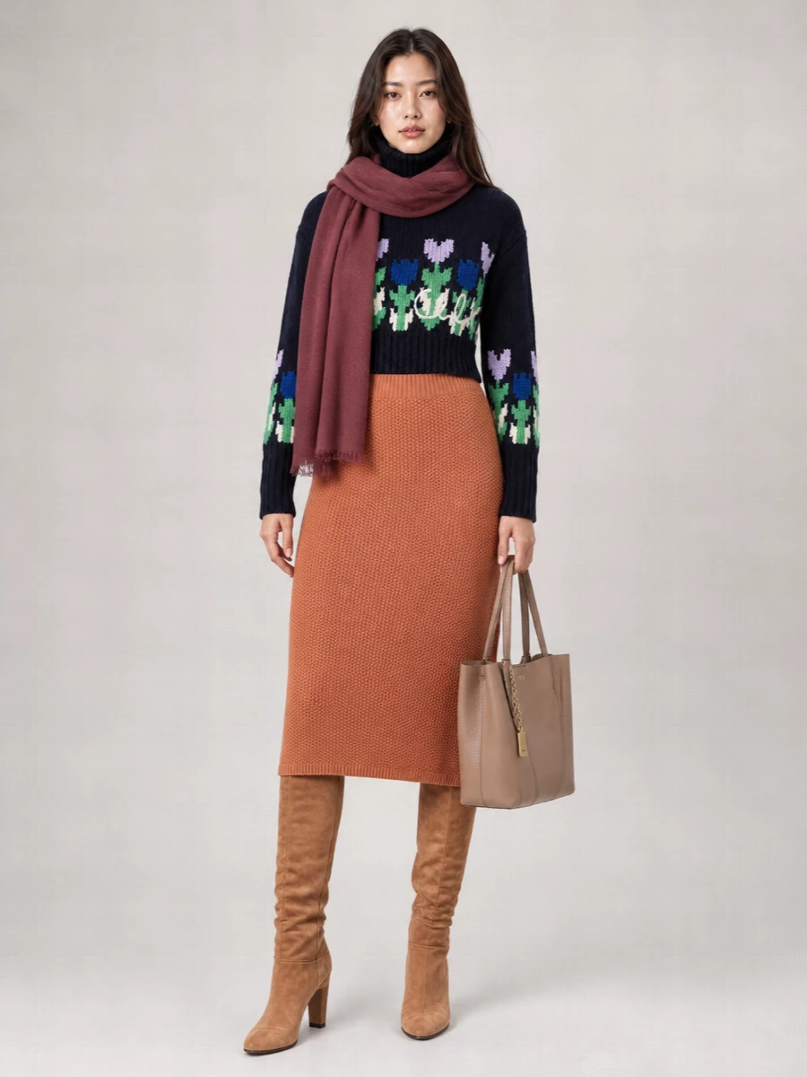 Chloé Chloé Spin Small Leather Tote Bag