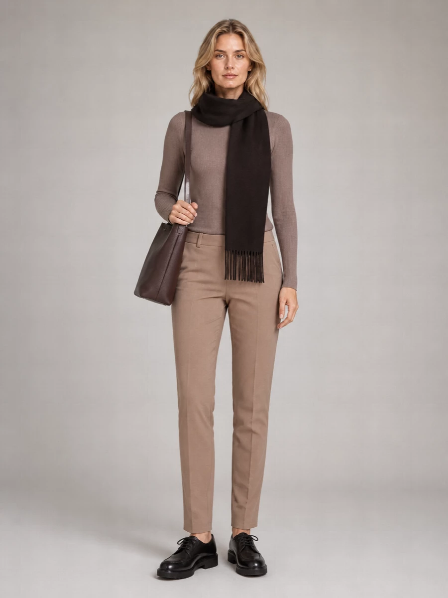 Max Mara Silk Ribbed Long-Sleeve Sweater