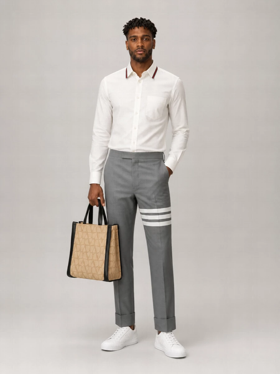 Valentino Garavani Fabric Tote Bag