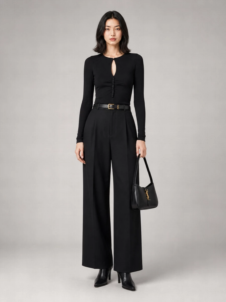 Isabel Marant Cutout Puff-Sleeve Blouse