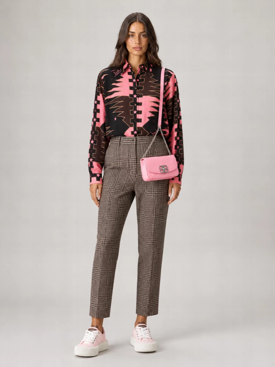 Pucci Printed Silk Shirt